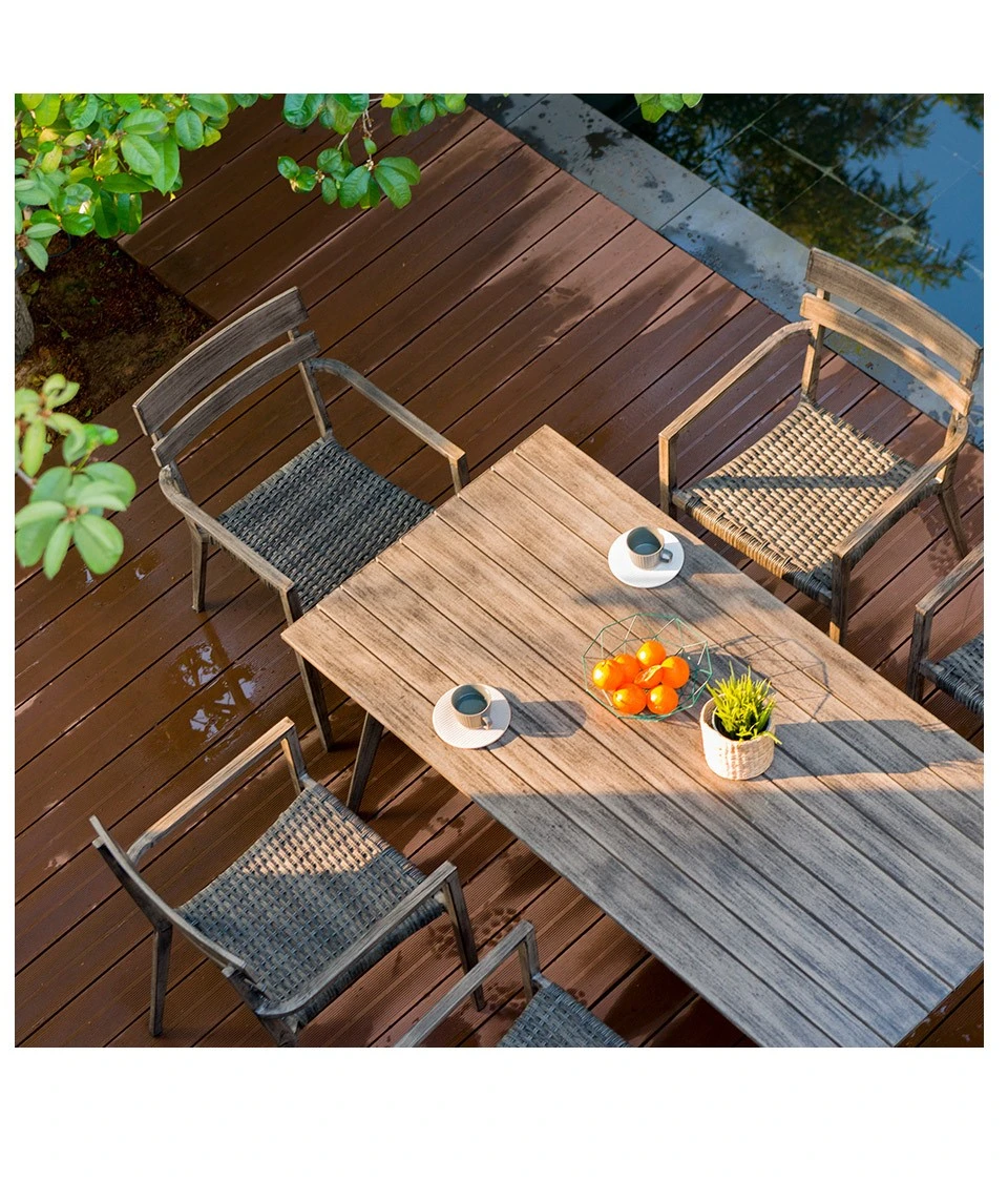 Commercial Aluminum Twisted PE Rope Chairs Suppliers Commercial Aluminum Twisted PE Rope Chairs Suppliers