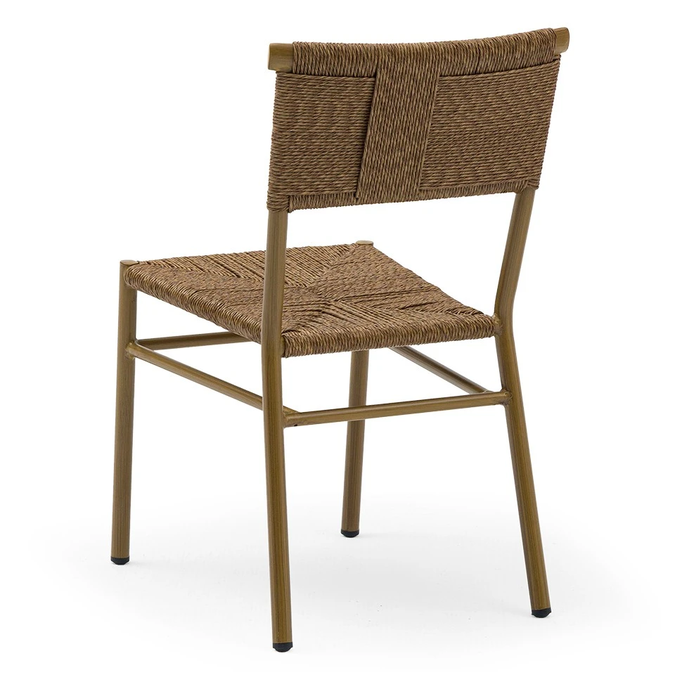 Restaurant Aluminum Twisted PE Rope Chairs best
