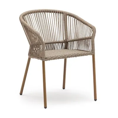 Twisted PE Rope Chairs For Patios